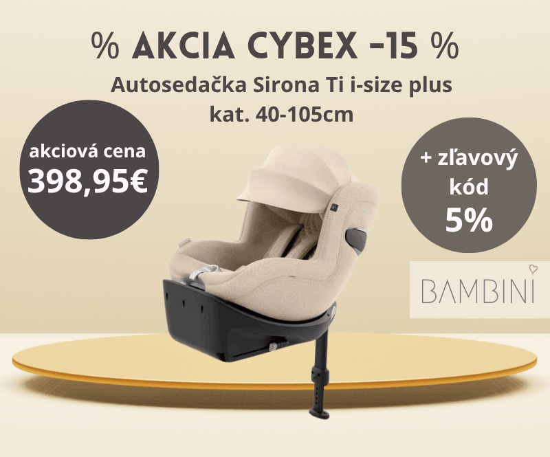 Cybex -15% autosedačka Sirona Ti i-size plus